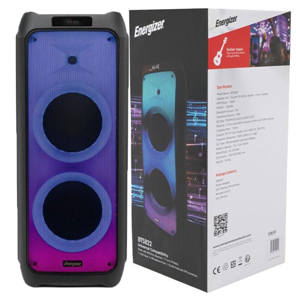 اسپیکر چمدانی انرجایزر Energizer BTS-822