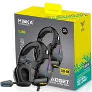 هدست سیم دار گیمینگ HISKA GHR-04